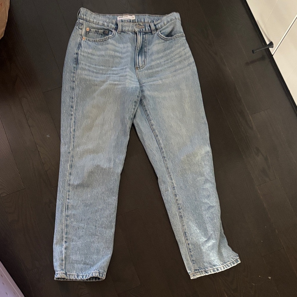 Garage Light Blue Vintage Straight Leg Jeans